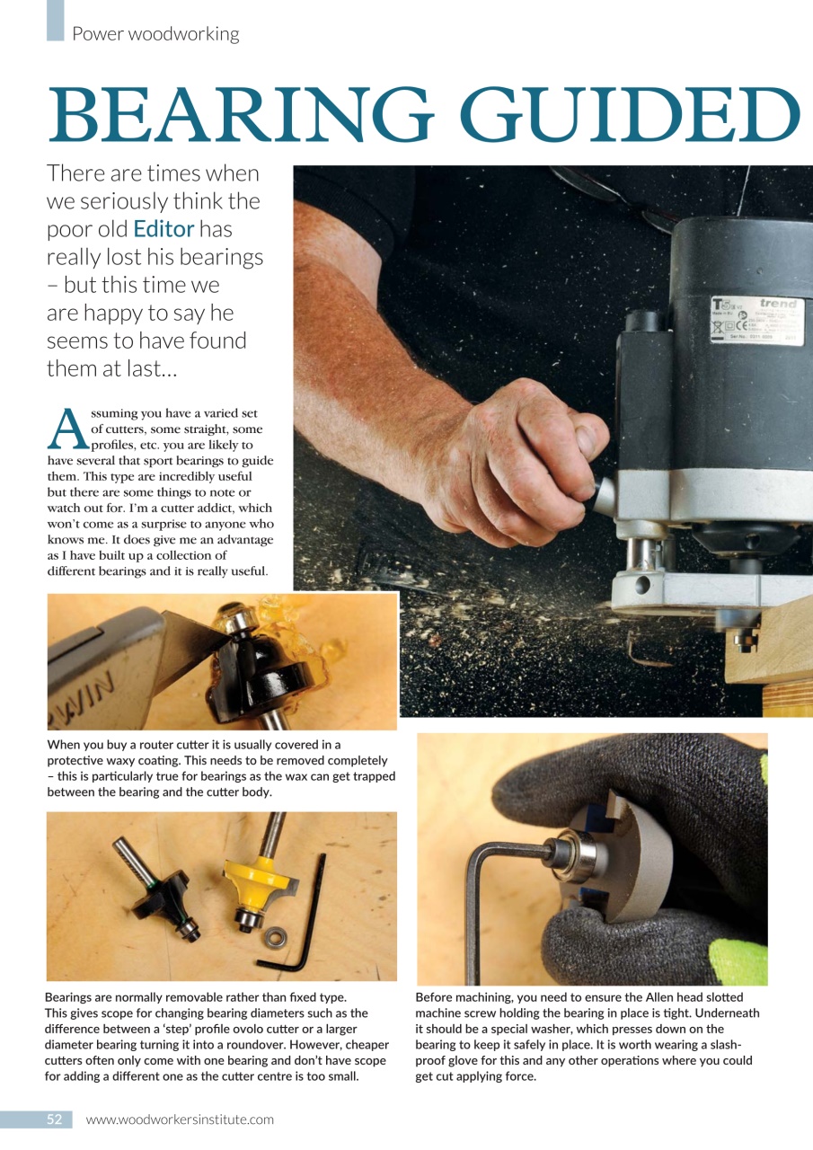 Woodworking Crafts Magazine Preview Pages