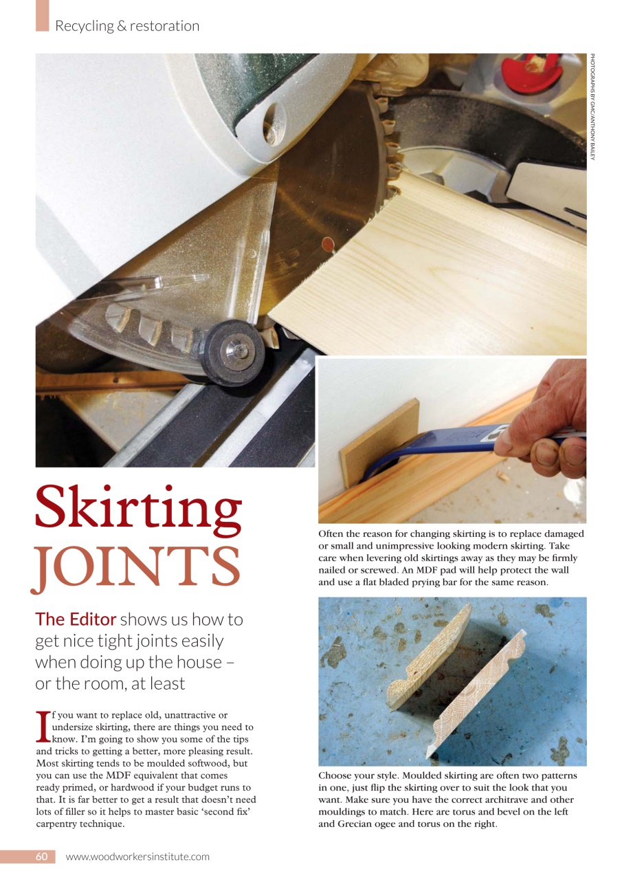Woodworking Crafts Magazine Preview Pages