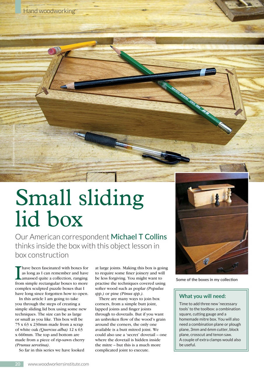 Woodworking Crafts Magazine Preview Pages