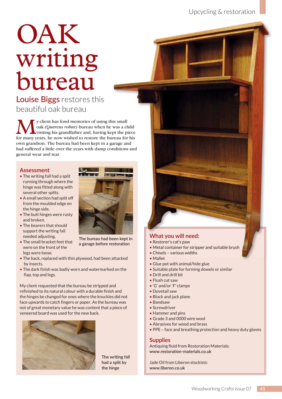 Woodworking Crafts Magazine Preview Pages