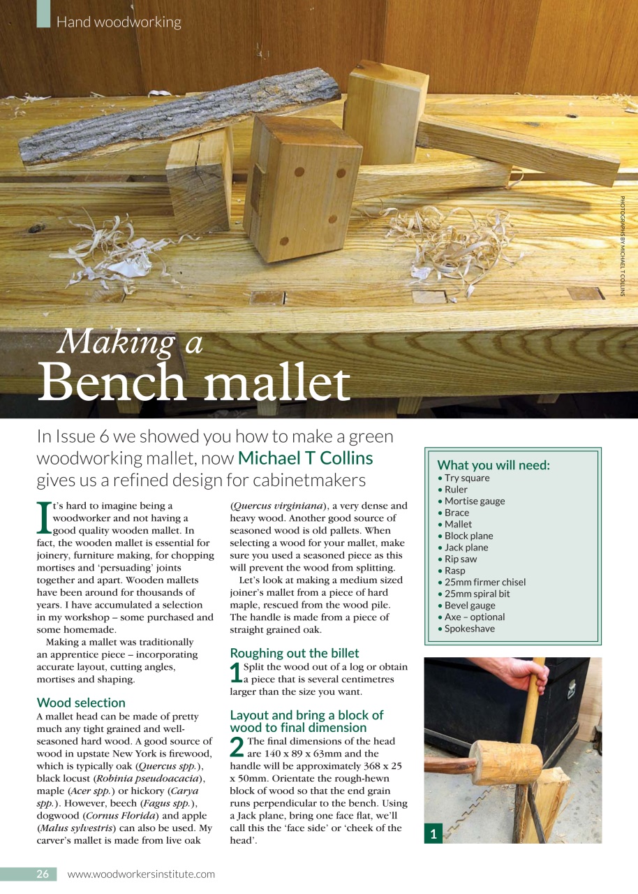 Woodworking Crafts Magazine Preview Pages