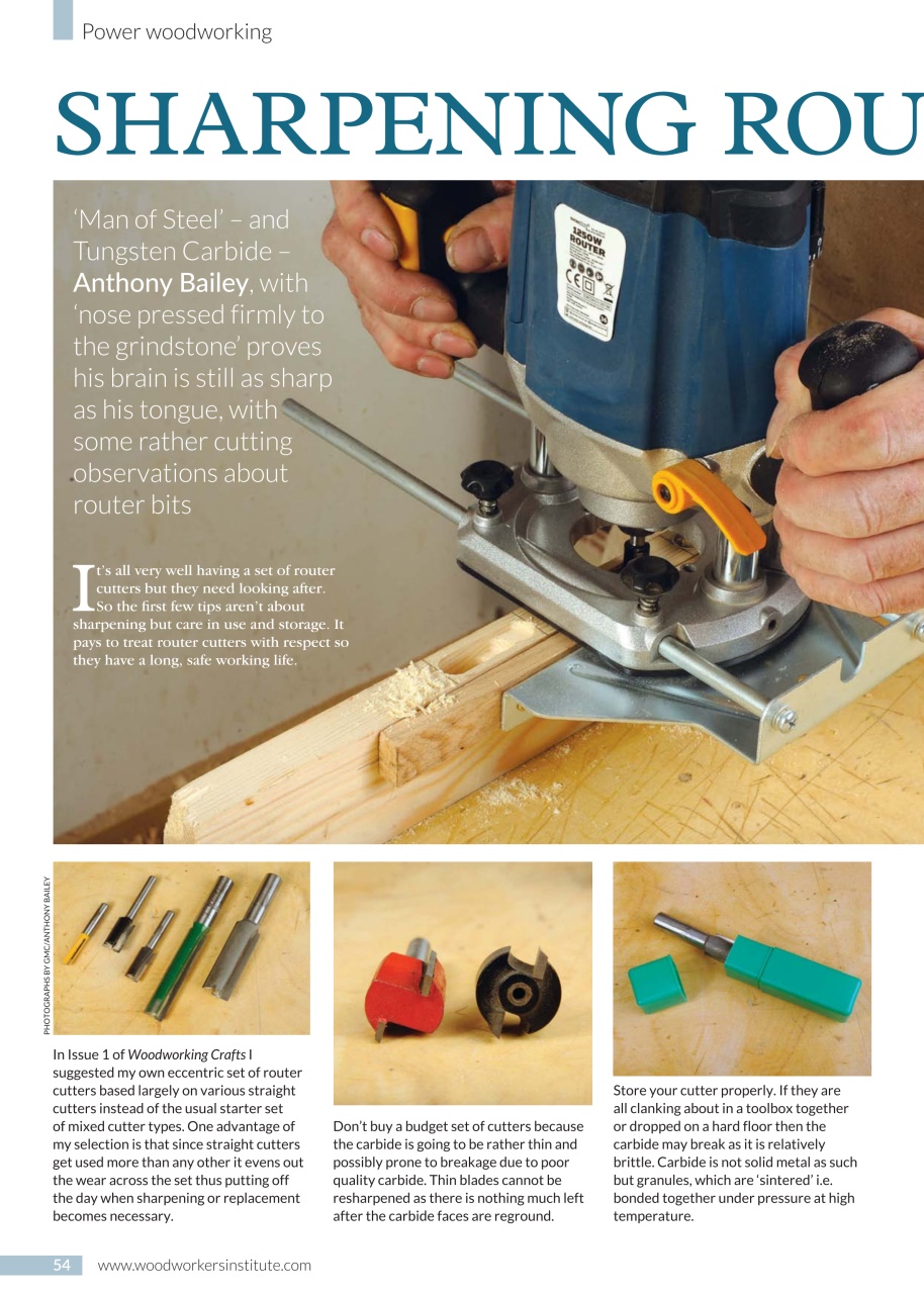Woodworking Crafts Magazine Preview Pages