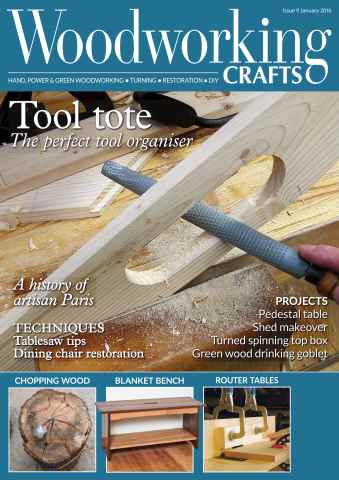 Woodworking Crafts Magazine issue January 2016