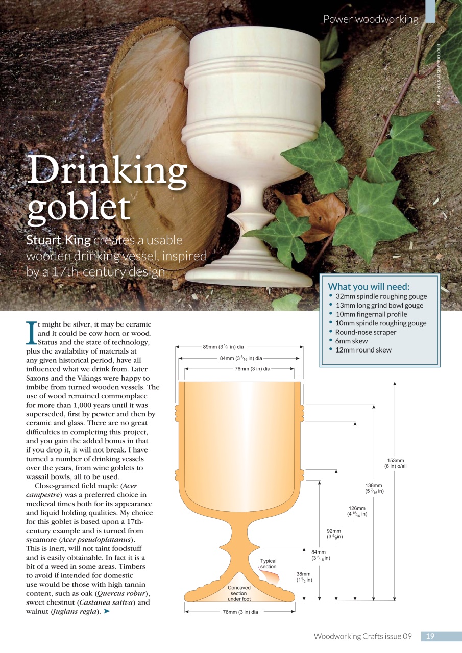 Woodworking Crafts Magazine Preview Pages