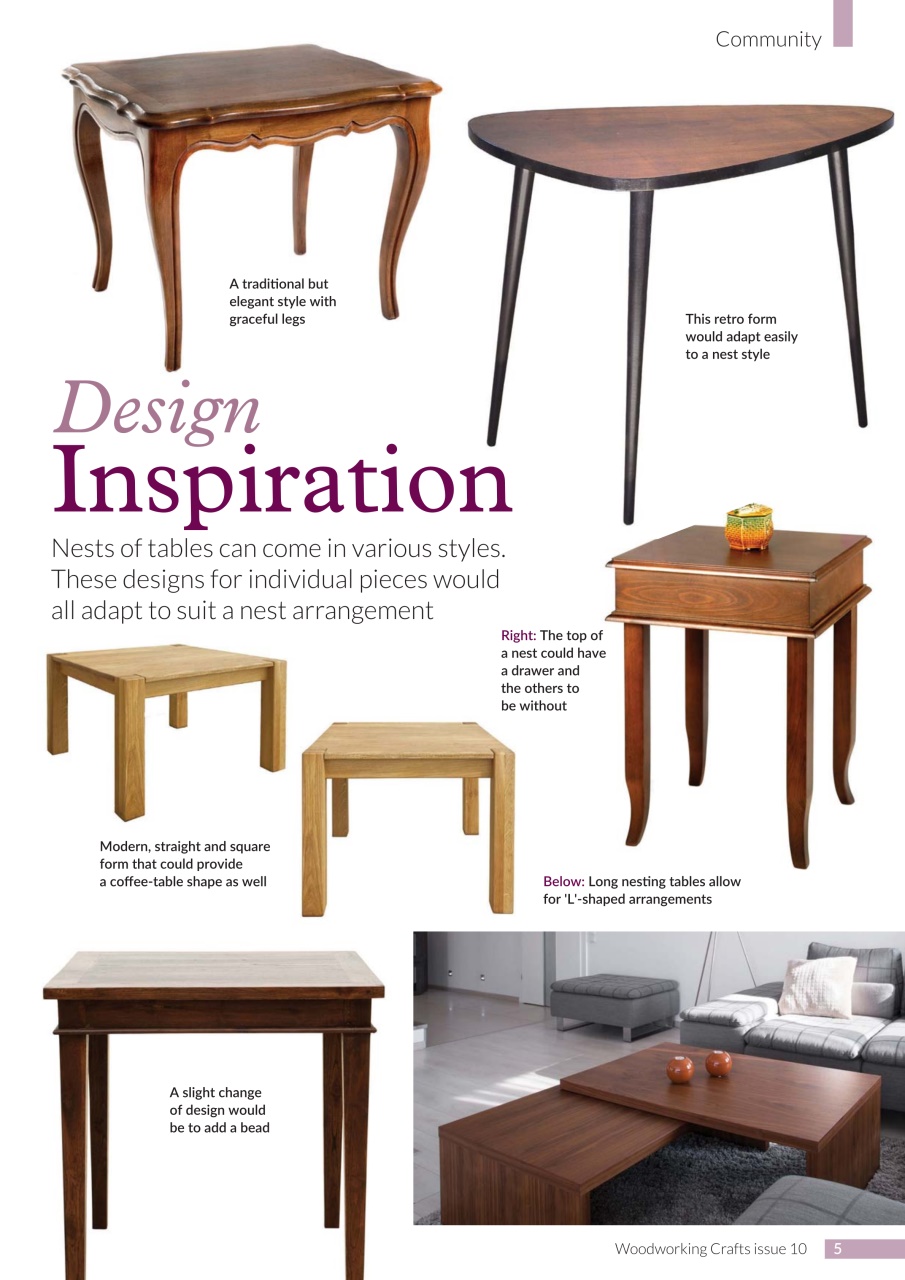 Woodworking Crafts Magazine Preview Pages