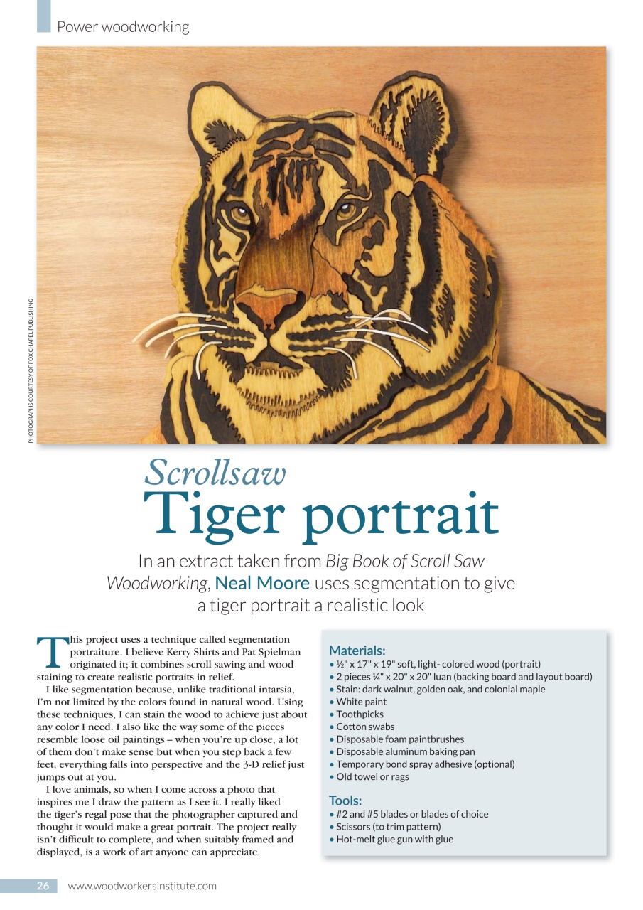 Woodworking Crafts Magazine Preview Pages