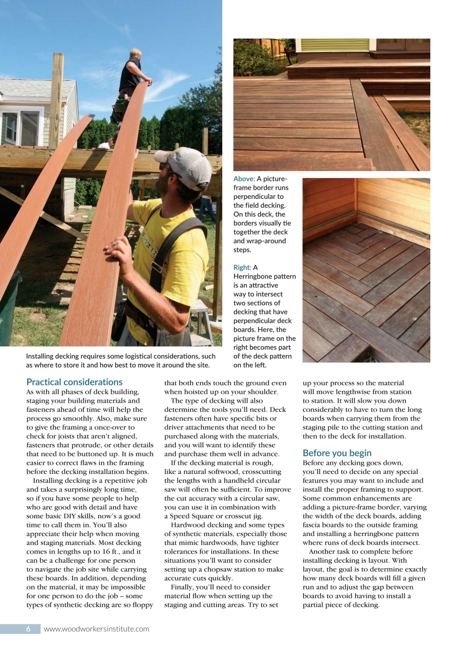 Woodworking Crafts Magazine Preview Pages