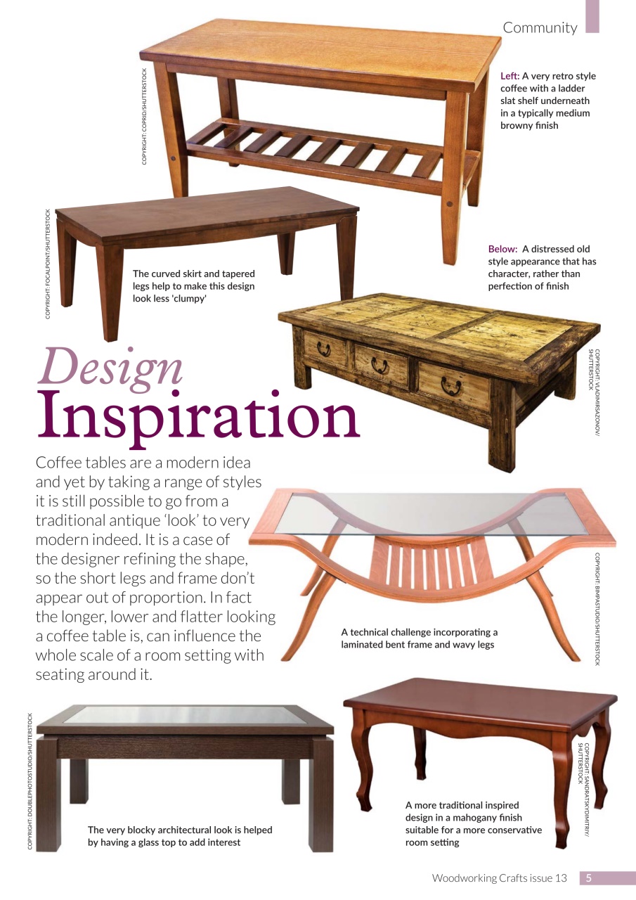 Woodworking Crafts Magazine Preview Pages
