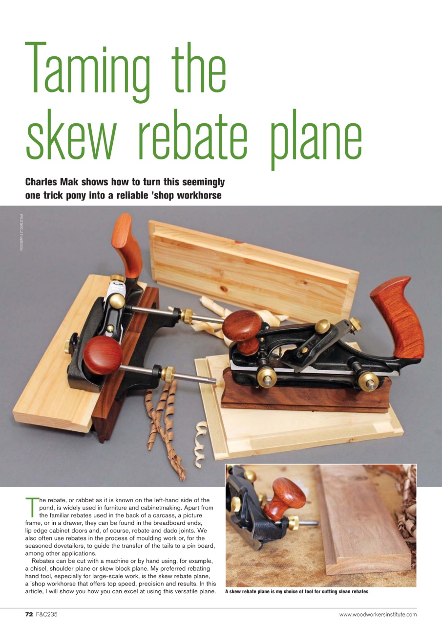 Furniture & Cabinetmaking Preview Pages
