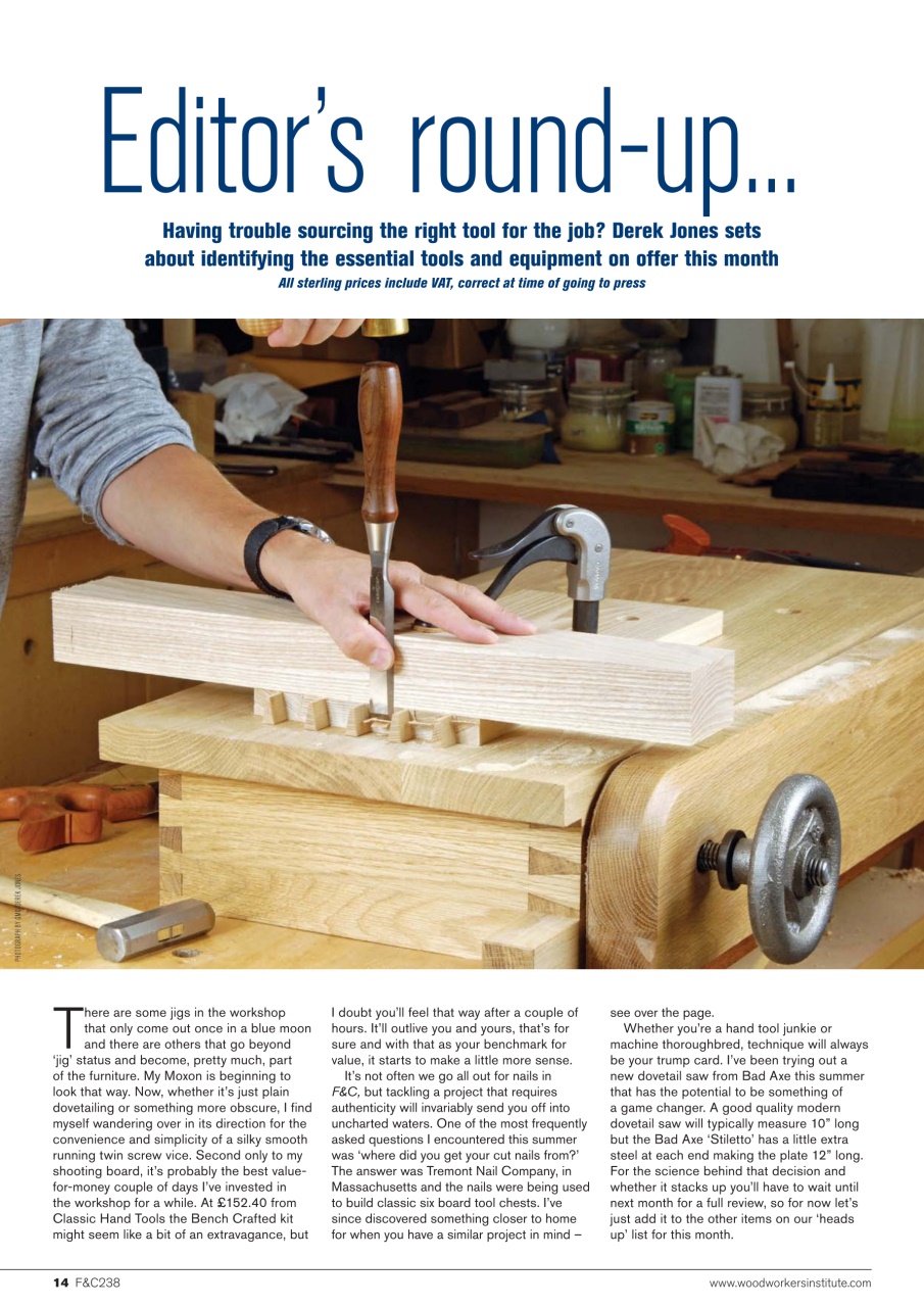 Furniture & Cabinetmaking Preview Pages