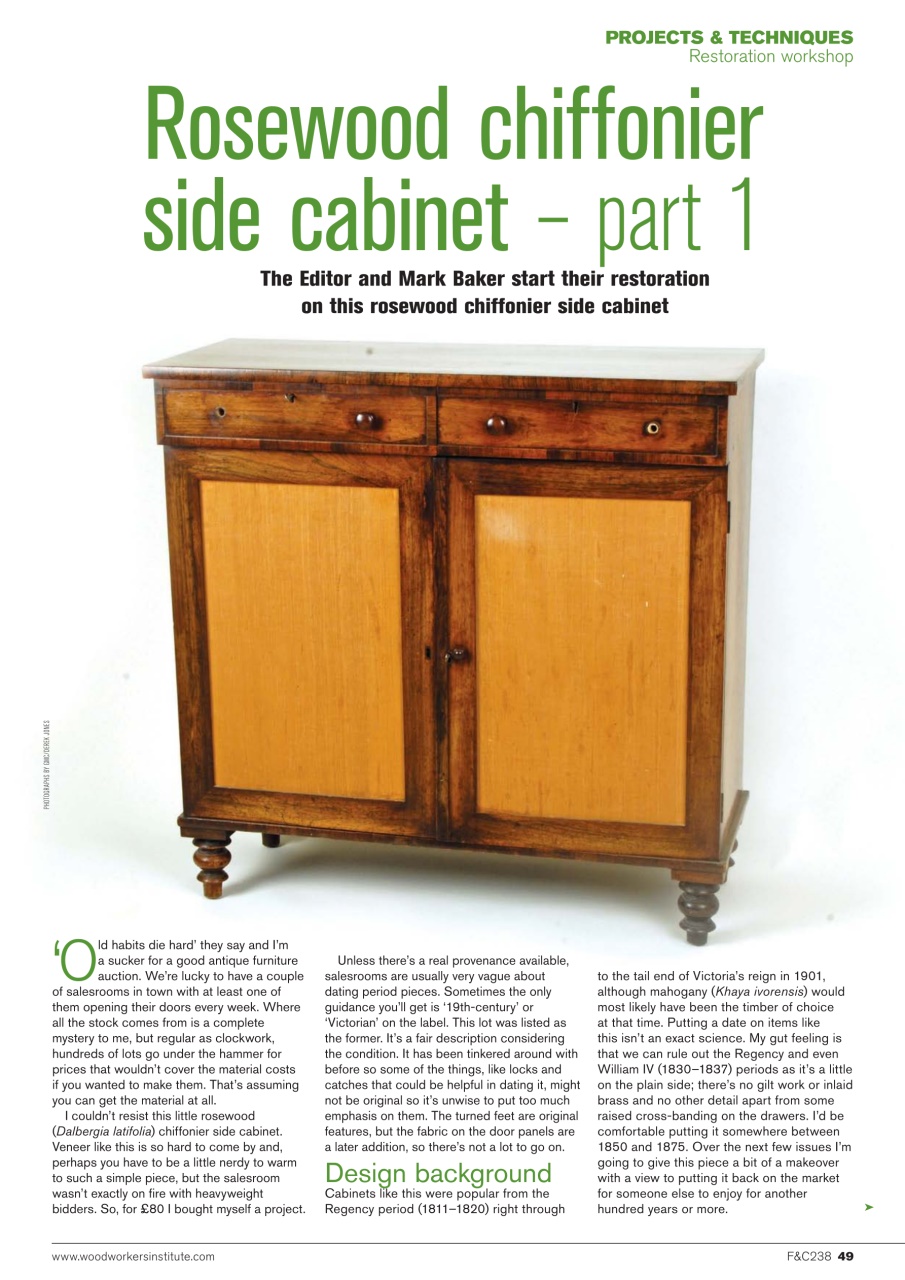 Furniture & Cabinetmaking Preview Pages