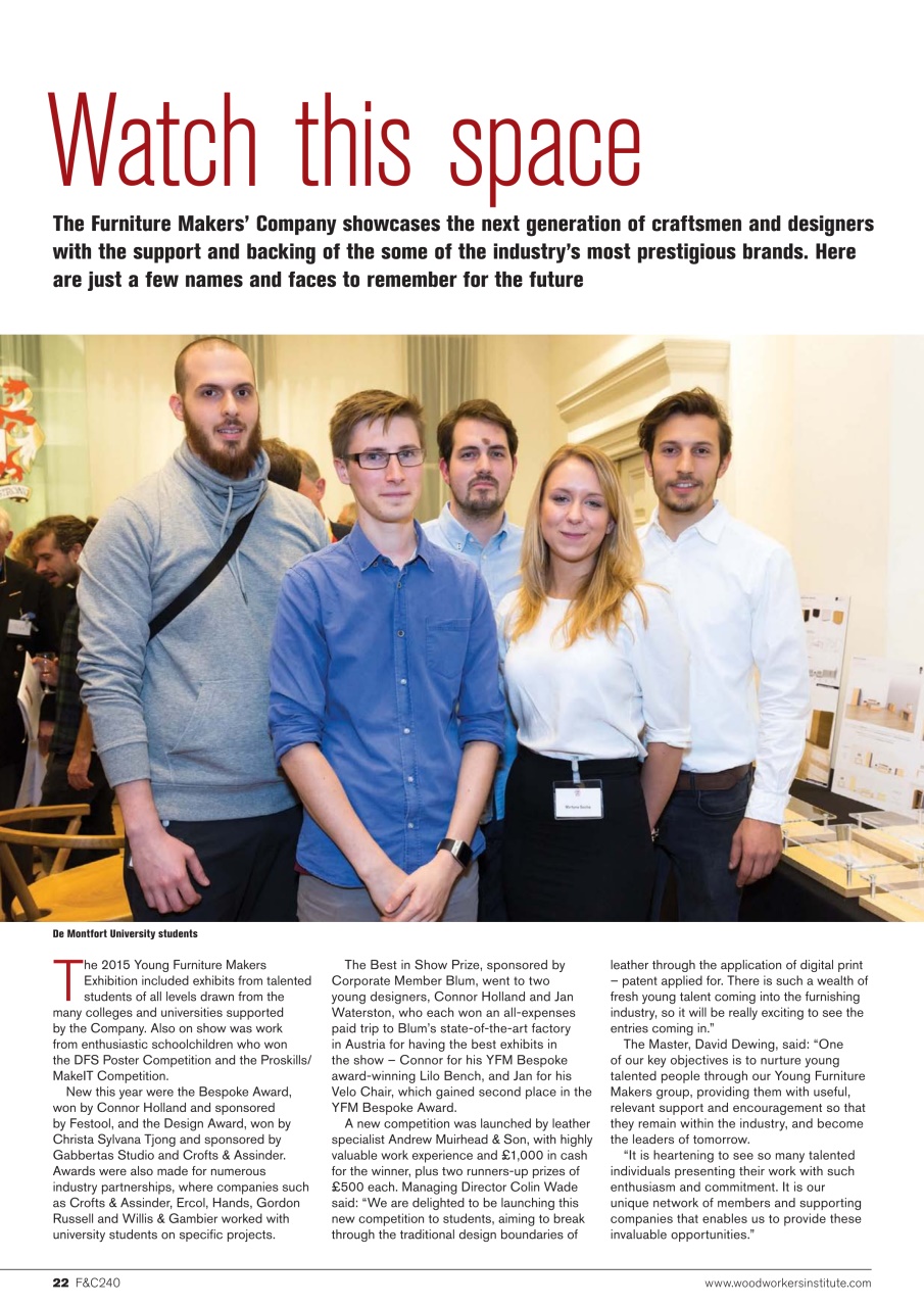 Furniture & Cabinetmaking Preview Pages