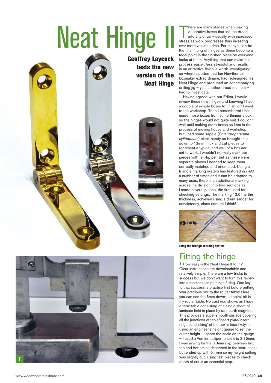 Furniture & Cabinetmaking Preview Pages
