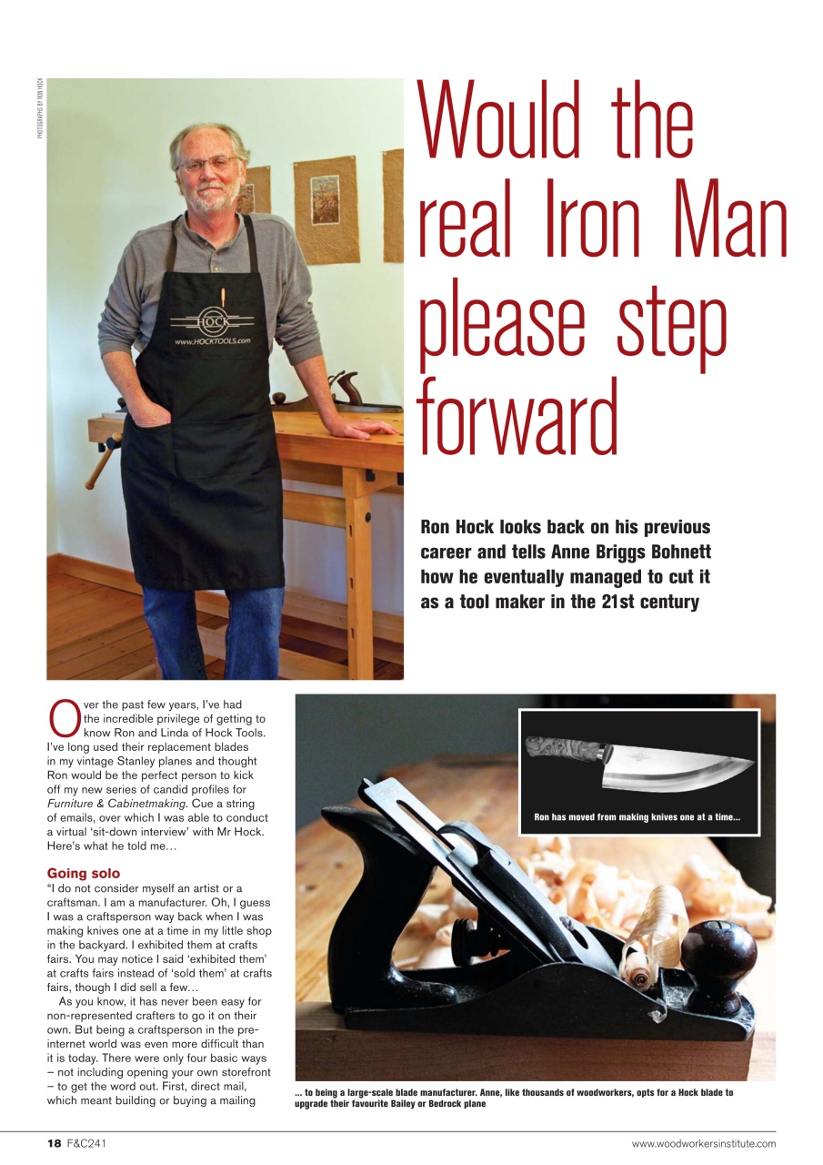 Furniture & Cabinetmaking Preview Pages