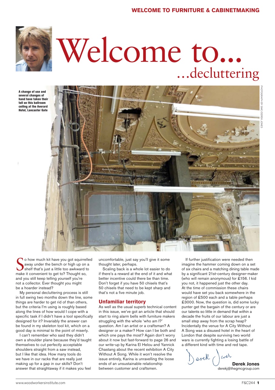 Furniture & Cabinetmaking Preview Pages