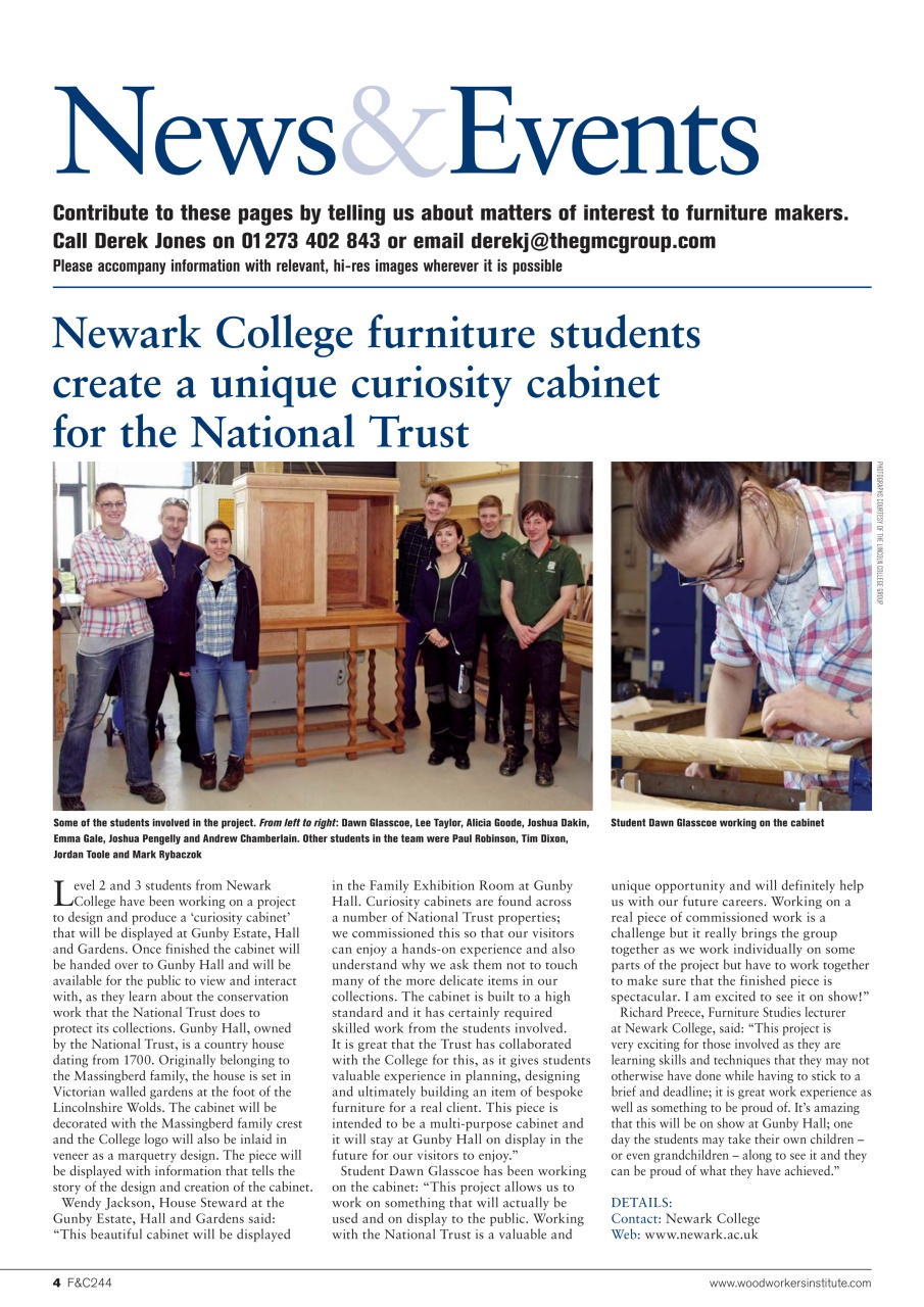 Furniture & Cabinetmaking Preview Pages