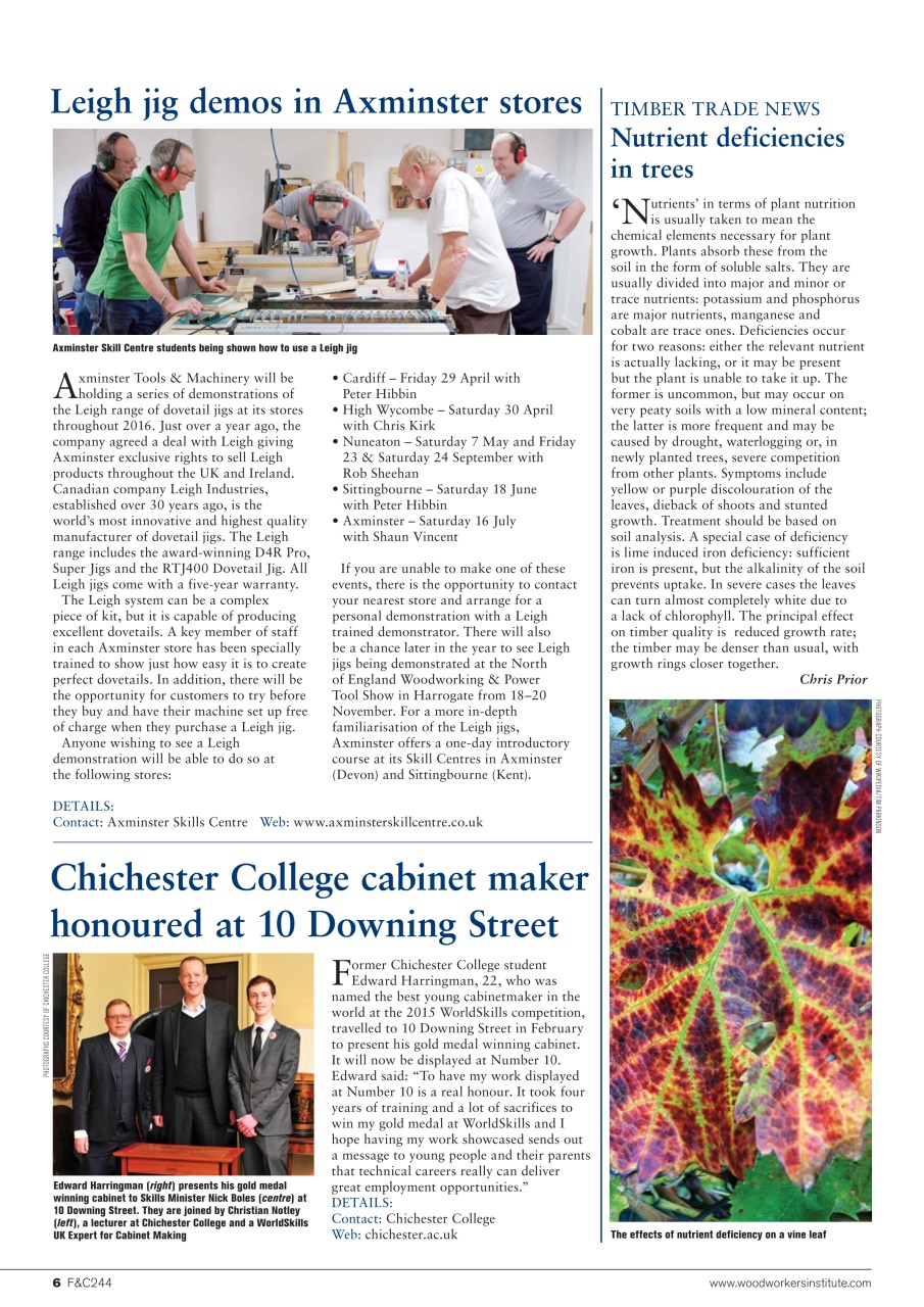 Furniture & Cabinetmaking Preview Pages