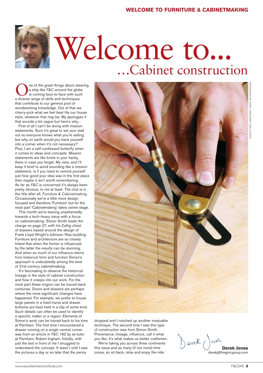 Furniture & Cabinetmaking Preview Pages