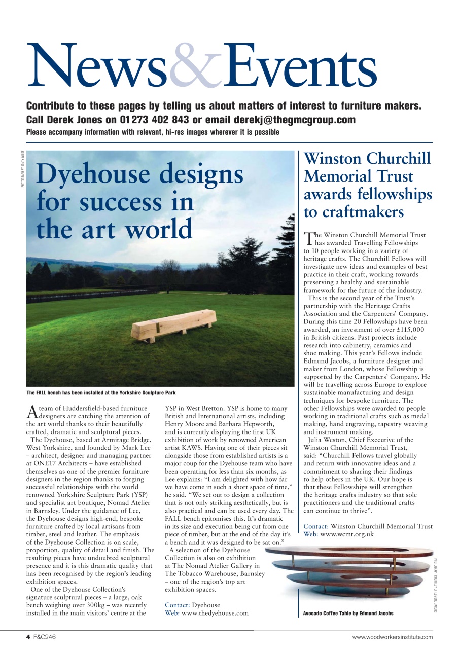 Furniture & Cabinetmaking Preview Pages