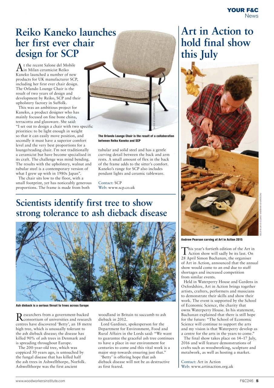 Furniture & Cabinetmaking Preview Pages