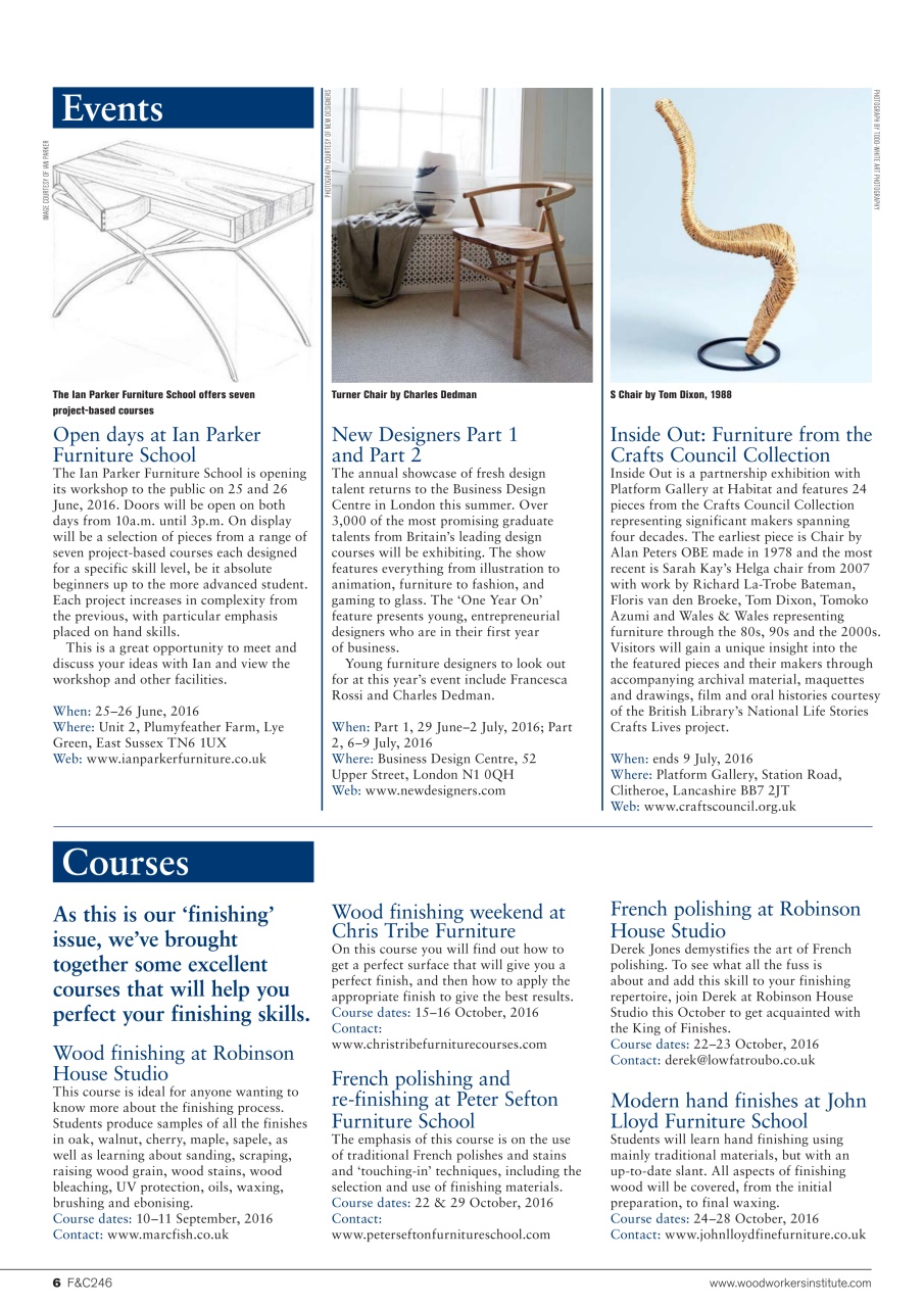 Furniture & Cabinetmaking Preview Pages