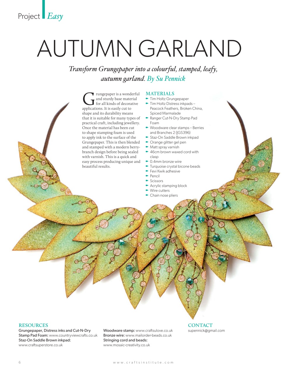 Making Jewellery Preview Pages