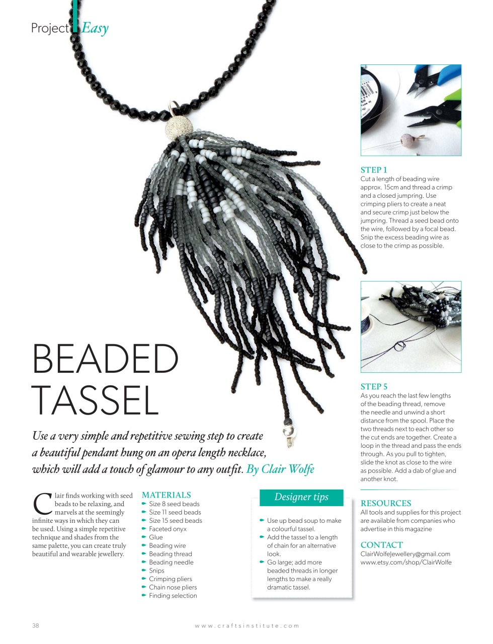 Making Jewellery Preview Pages