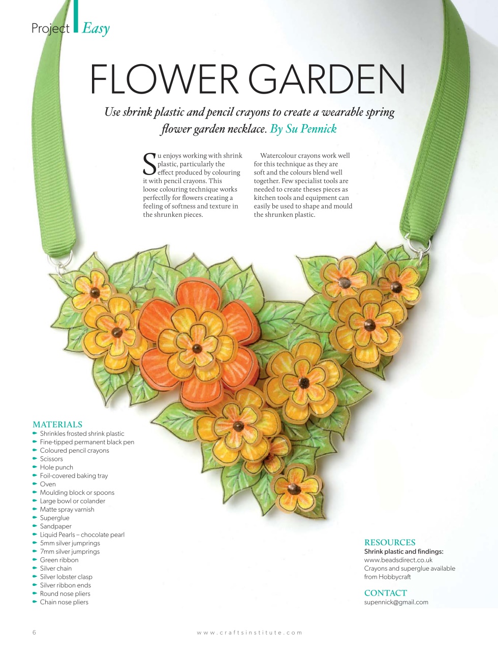 Making Jewellery Preview Pages