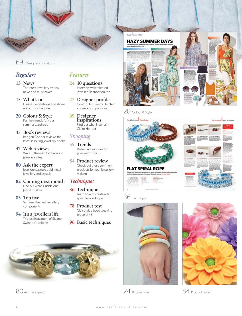 Making Jewellery Preview Pages