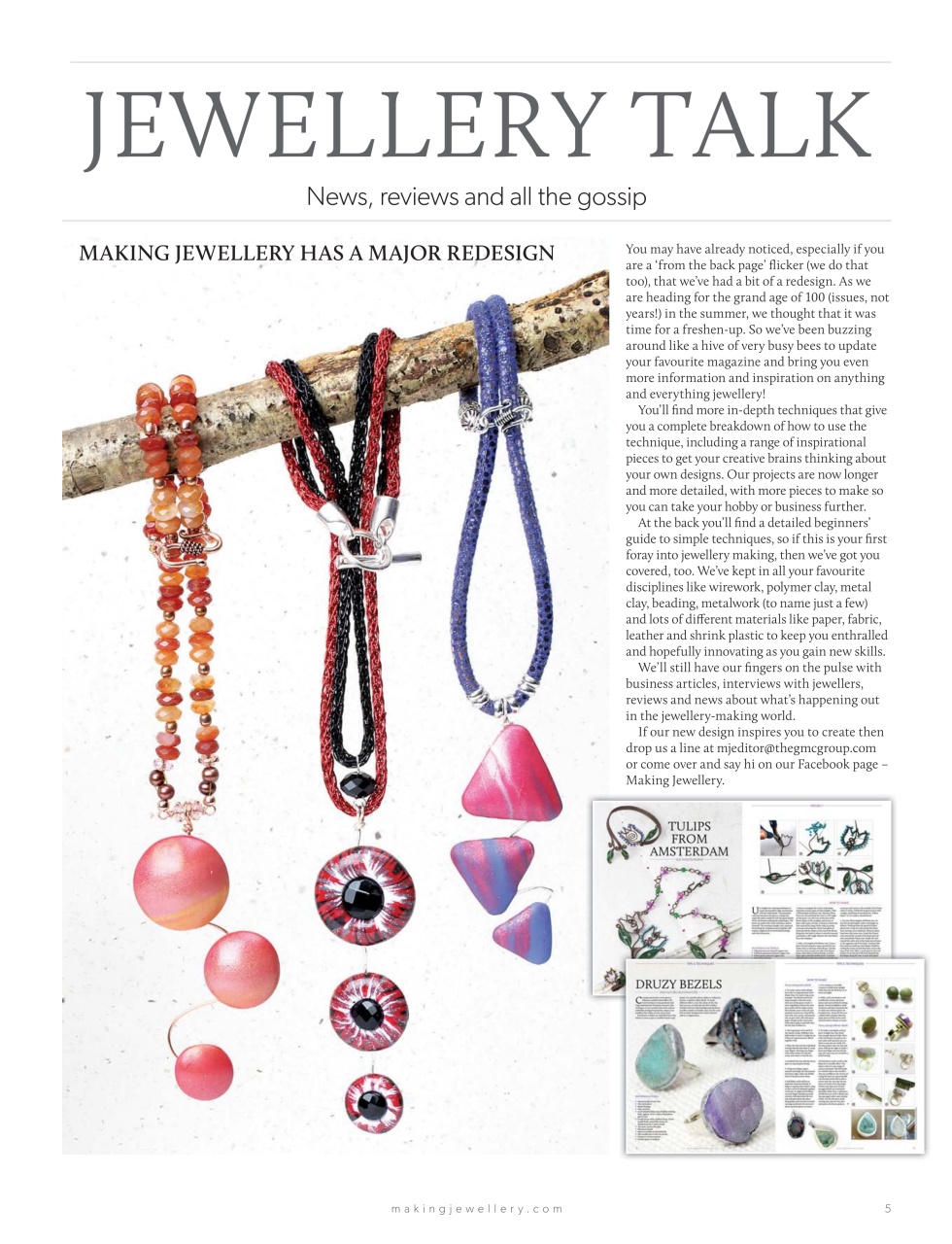 Making Jewellery Preview Pages