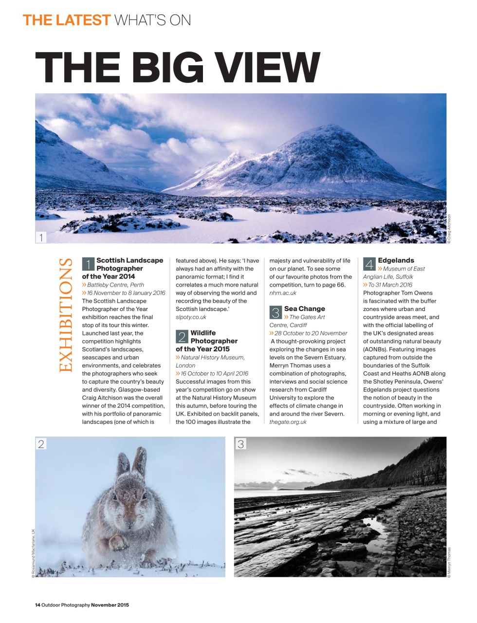 Outdoor Photography Preview Pages