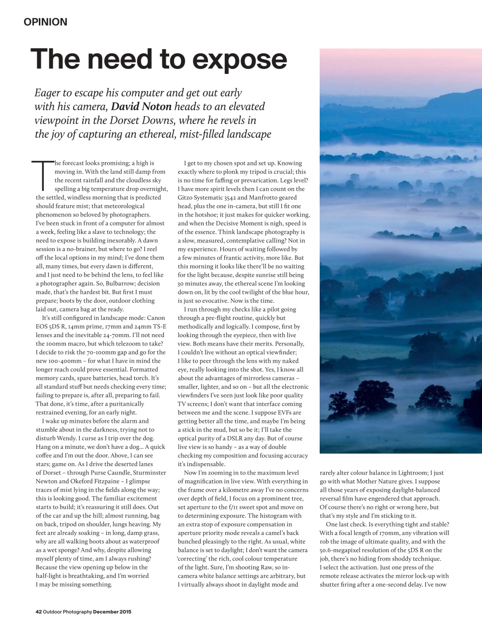 Outdoor Photography Preview Pages