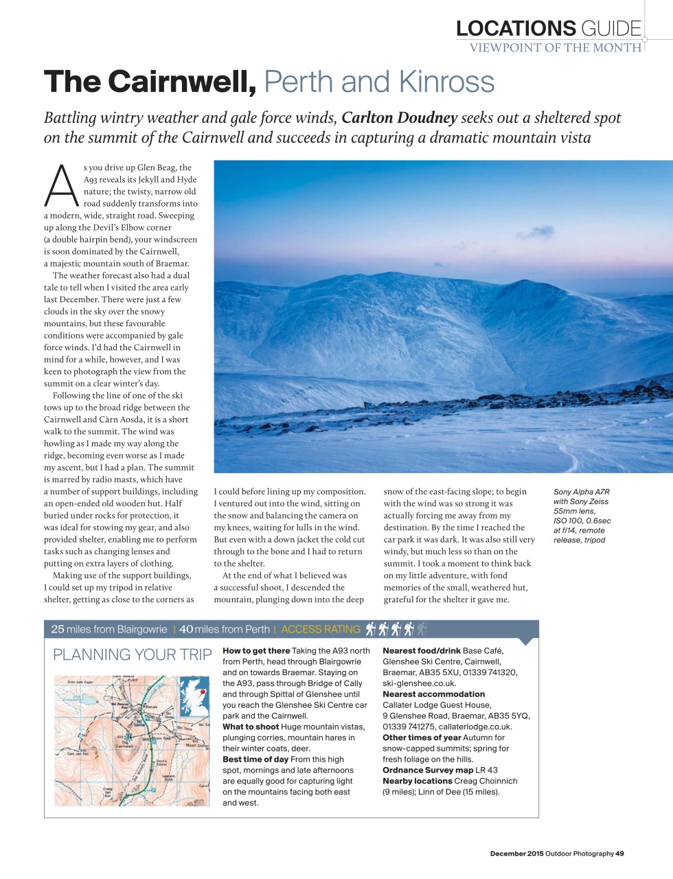 Outdoor Photography Preview Pages