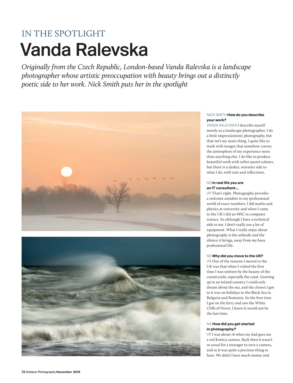 Outdoor Photography Preview Pages