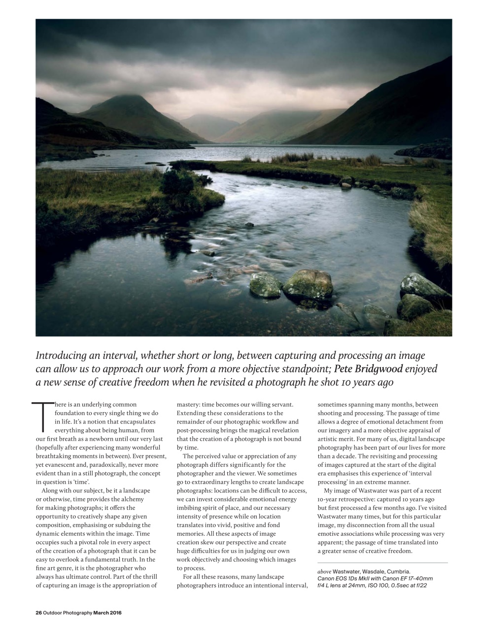 Outdoor Photography Preview Pages