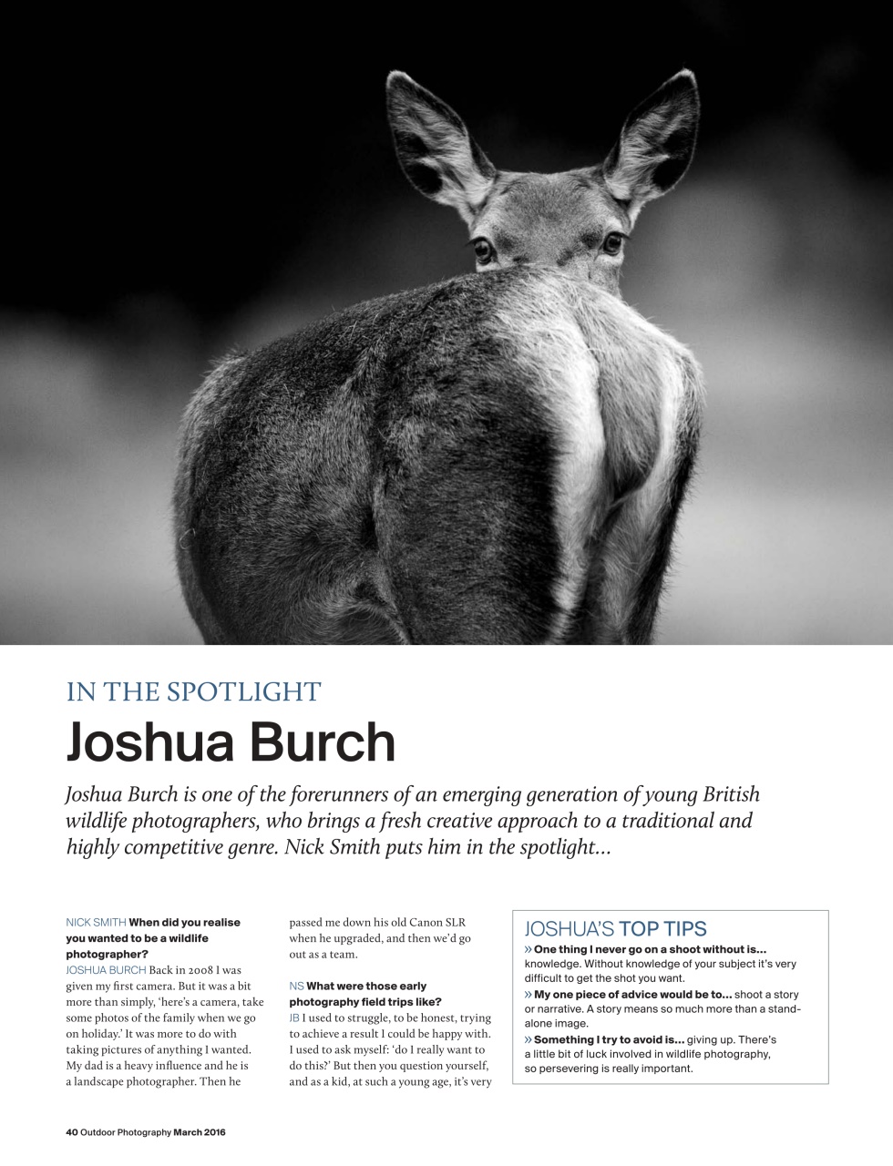 Outdoor Photography Preview Pages