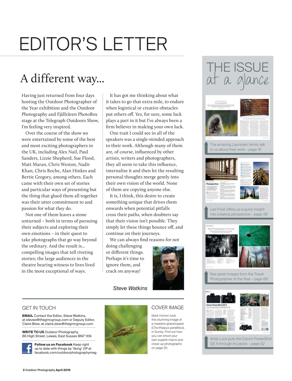 Outdoor Photography Preview Pages