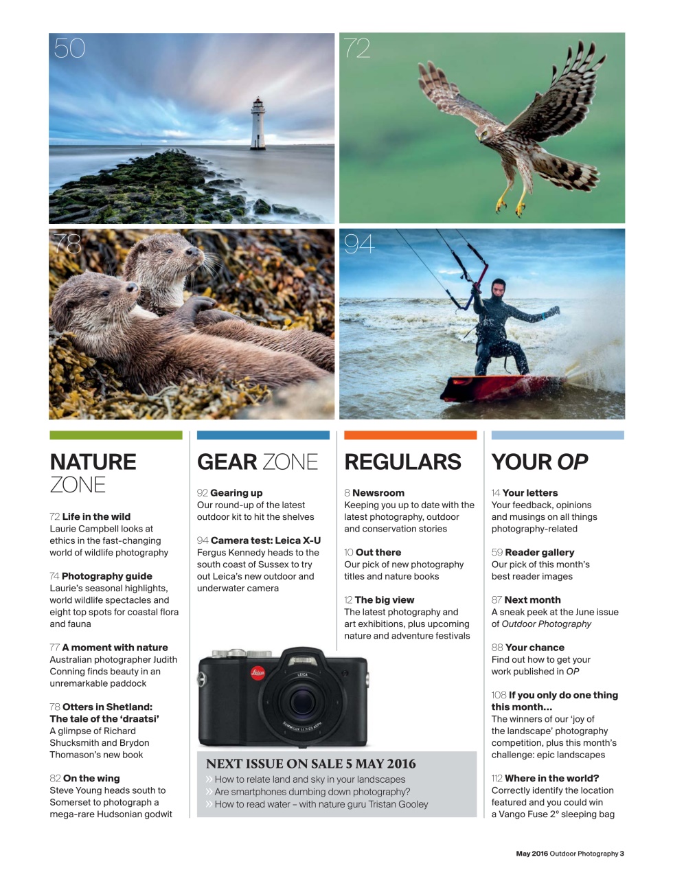 Outdoor Photography Preview Pages