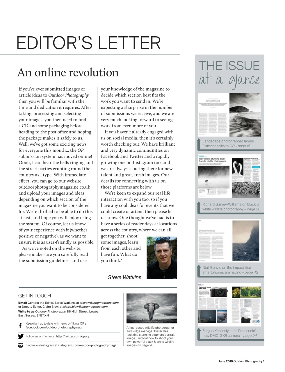 Outdoor Photography Preview Pages