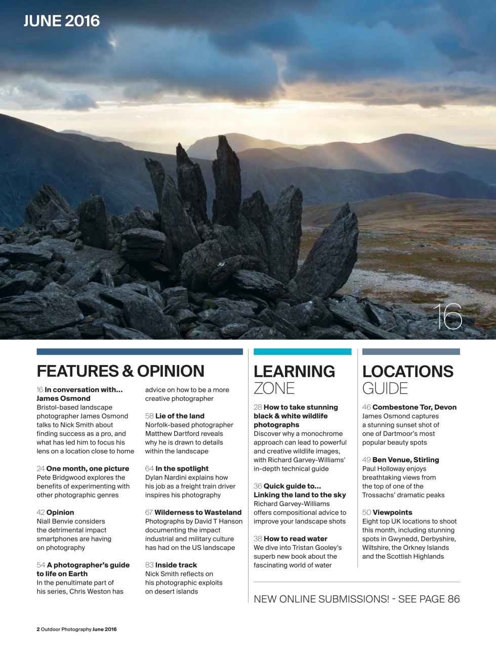 Outdoor Photography Preview Pages