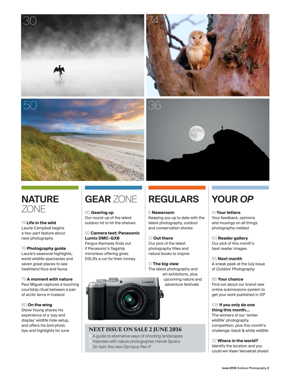 Outdoor Photography Preview Pages