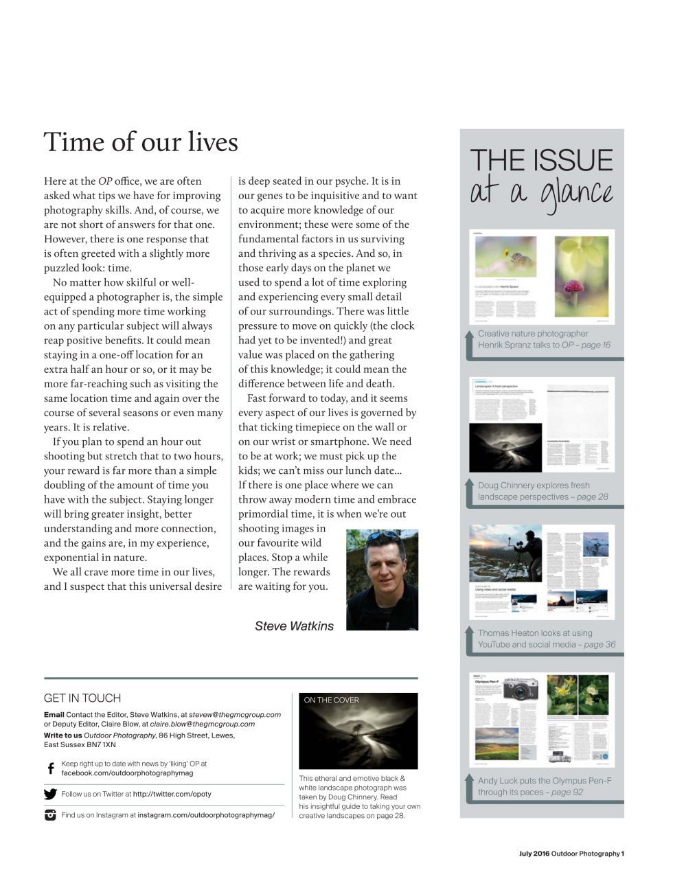 Outdoor Photography Preview Pages