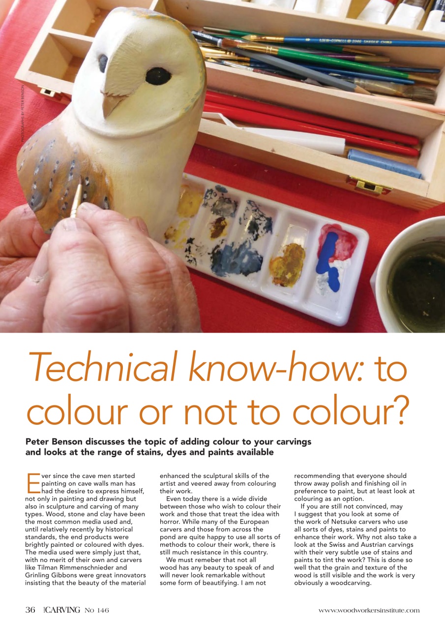 Woodcarving Preview Pages