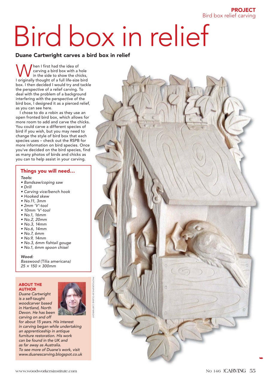 Woodcarving Preview Pages