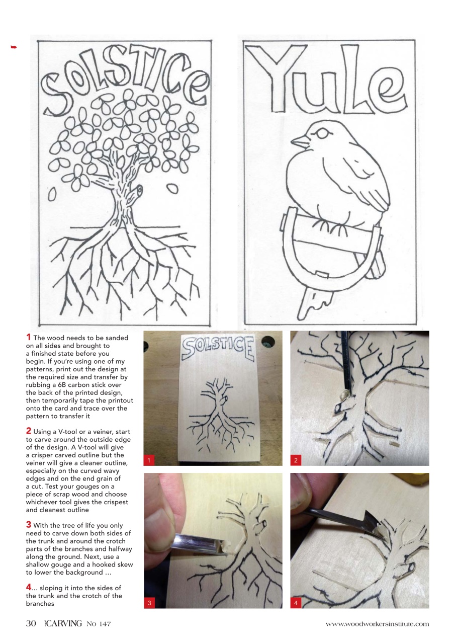 Woodcarving Preview Pages