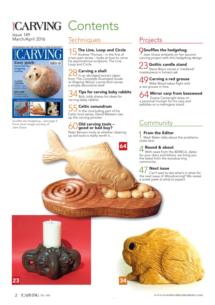 Woodcarving Preview Pages