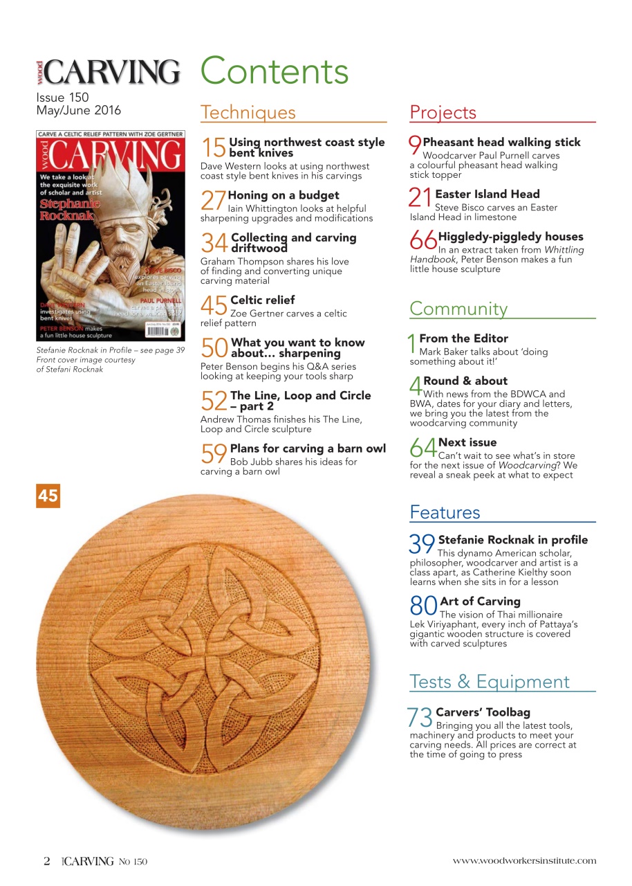 Woodcarving Preview Pages