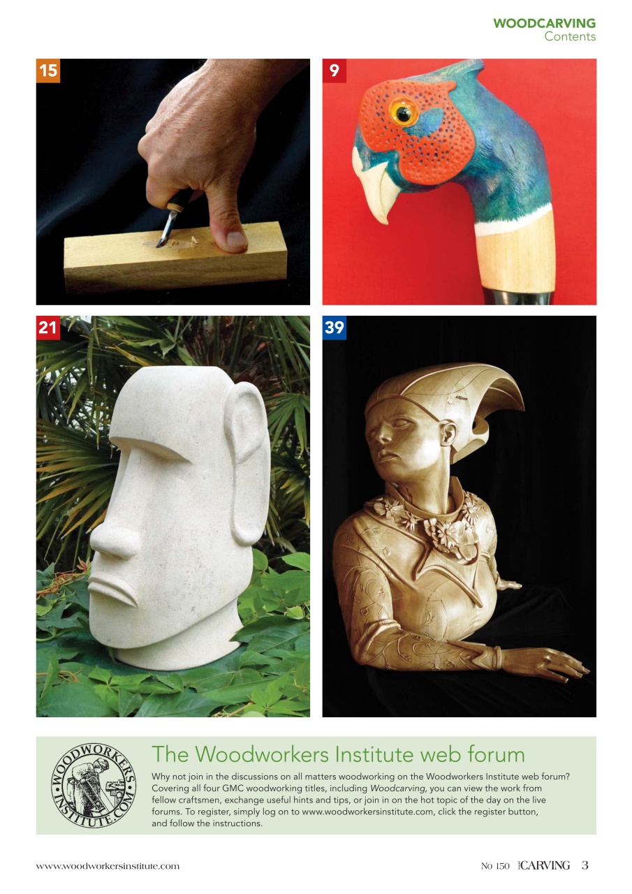 Woodcarving Preview Pages