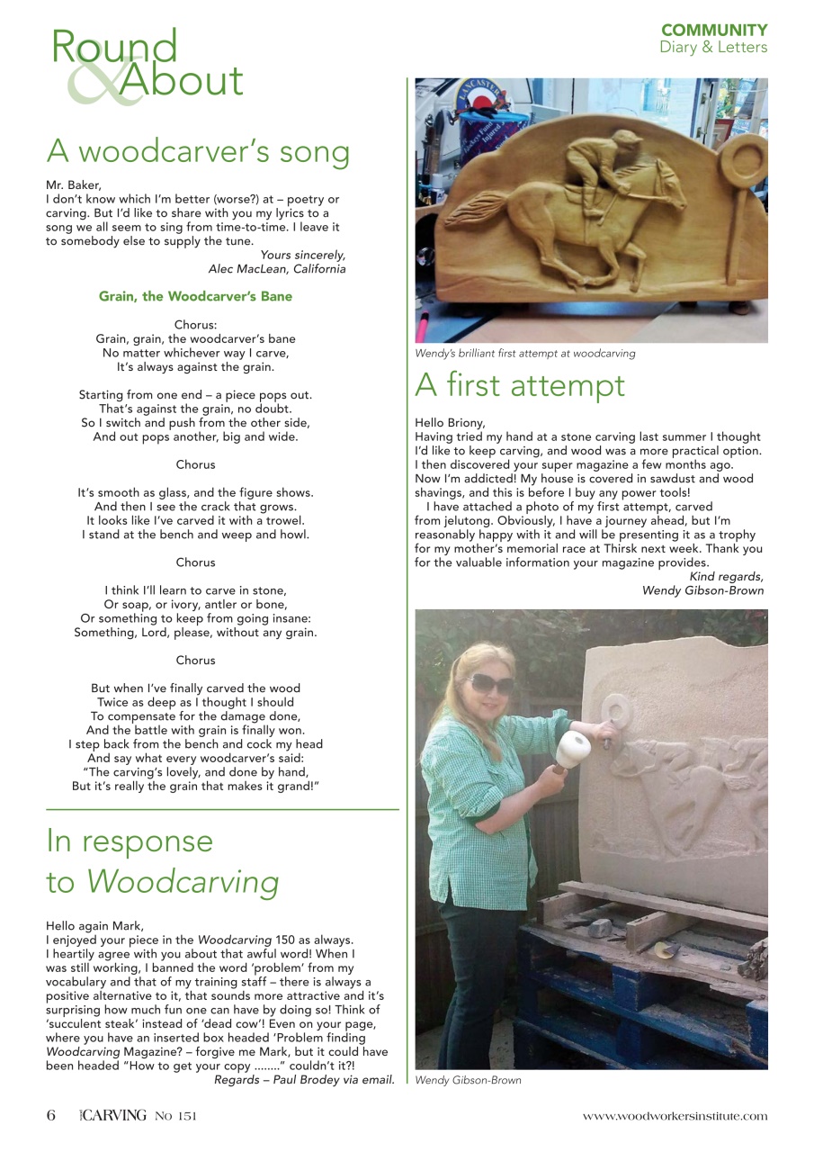 Woodcarving Preview Pages