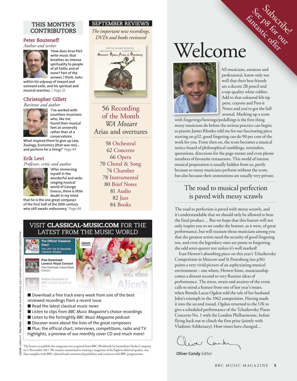 BBC Music Magazine Preview Pages
